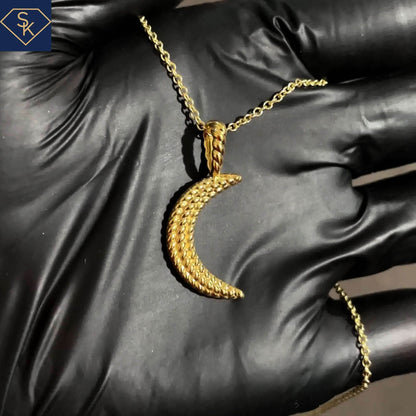 Moon Pendant - SK Custom Jewelry