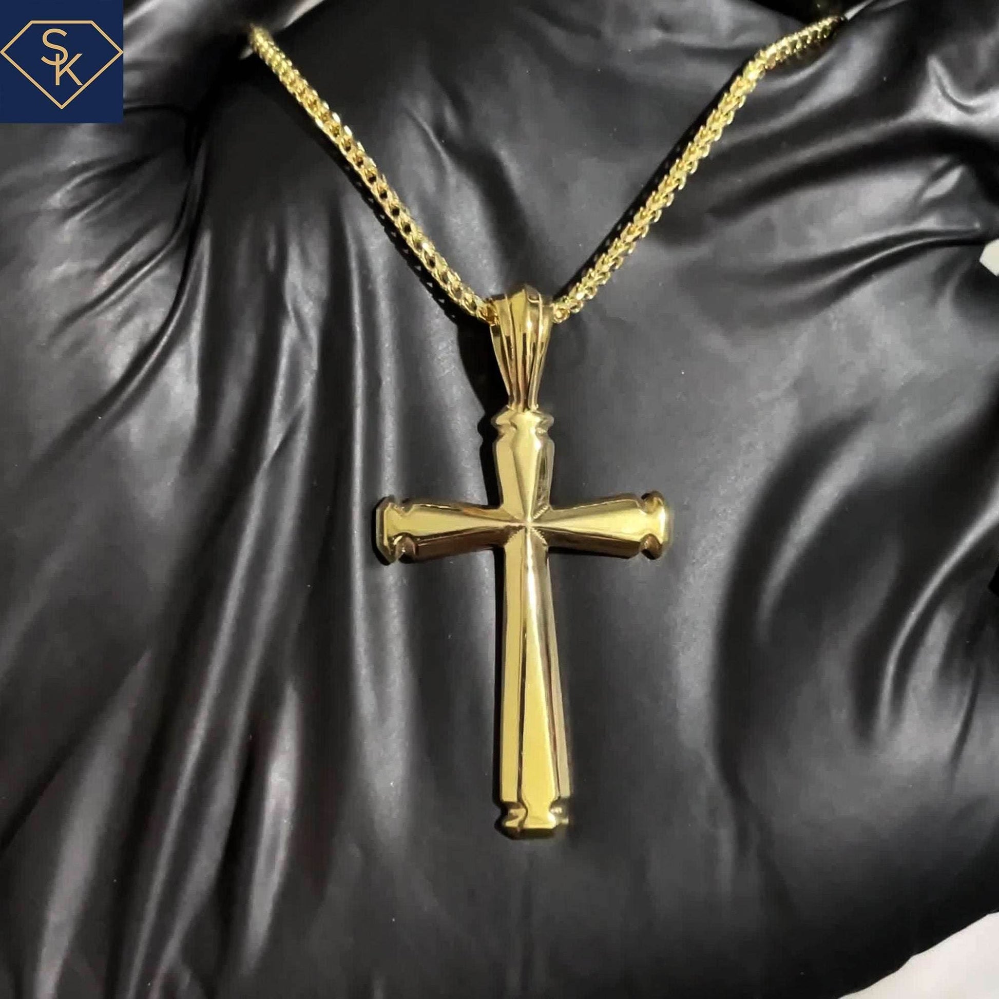 Classic Cross Pendant - SK Custom Jewelry