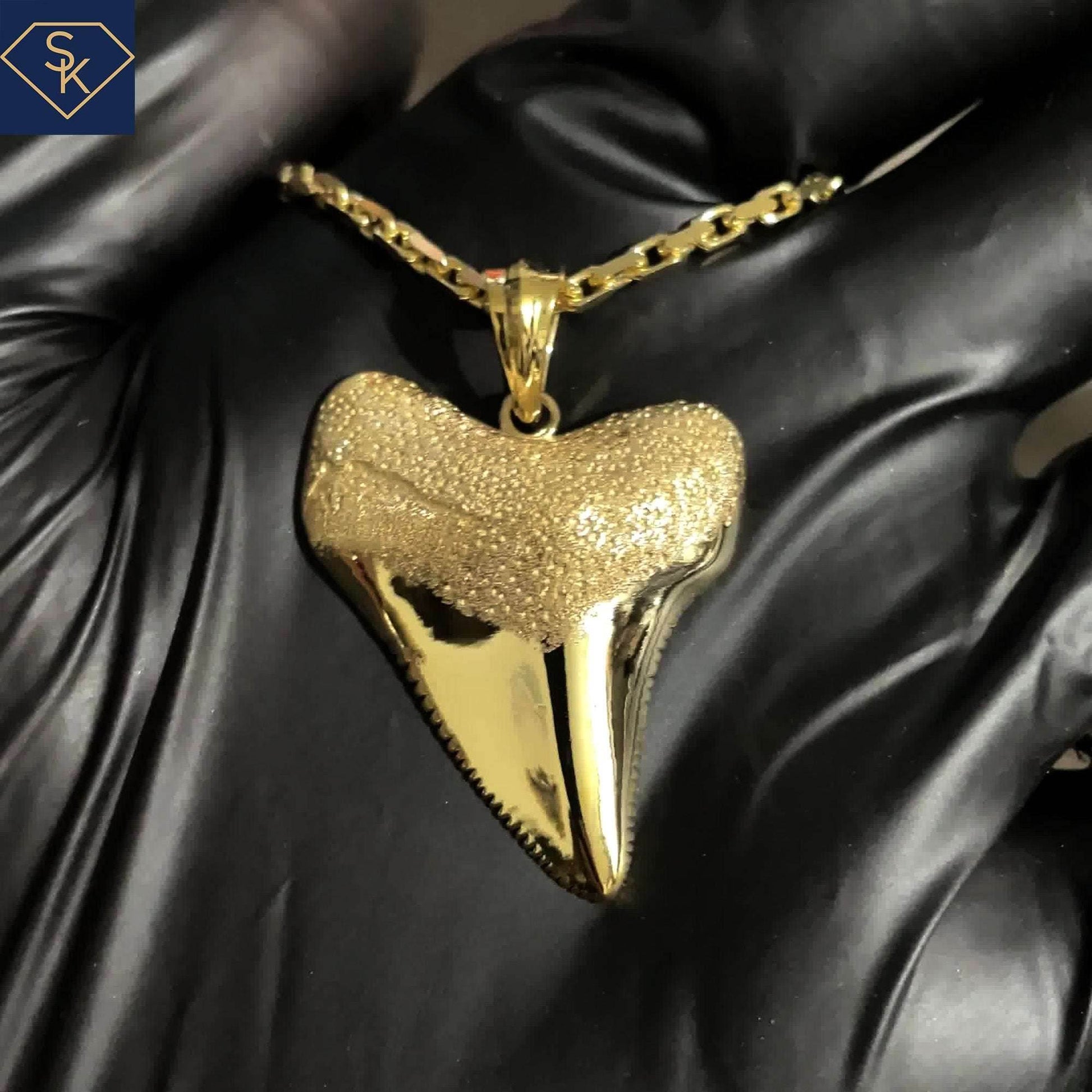 Shark Tooth Pendant - SK Custom Jewelry