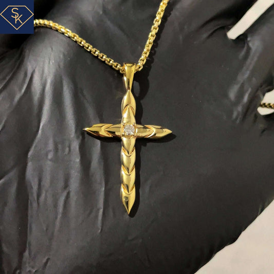 Diamond Cross Pendant