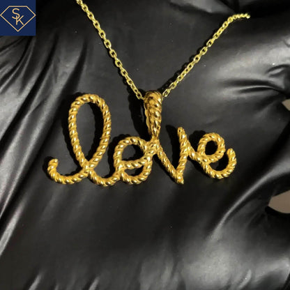 Love Pendant - SK Custom Jewelry