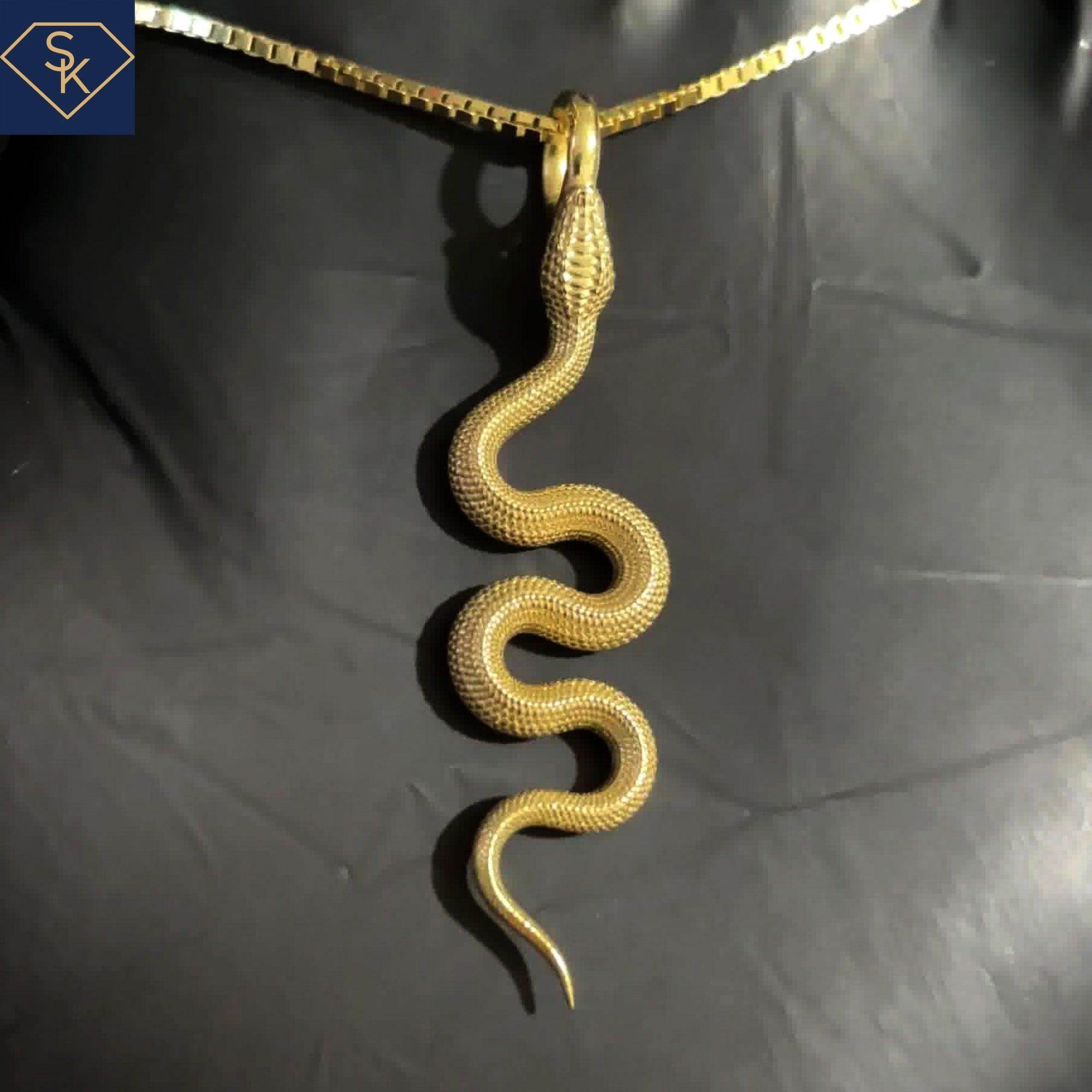 Snake Pendant - SK Custom Jewelry
