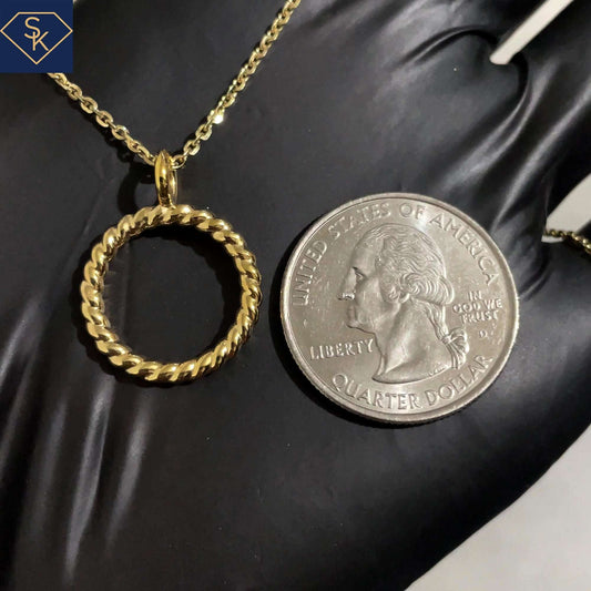 Eternal Rope Pendant - SK Custom Jewelry