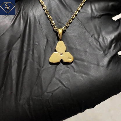 Three Braided Petals - SK Custom Jewelry