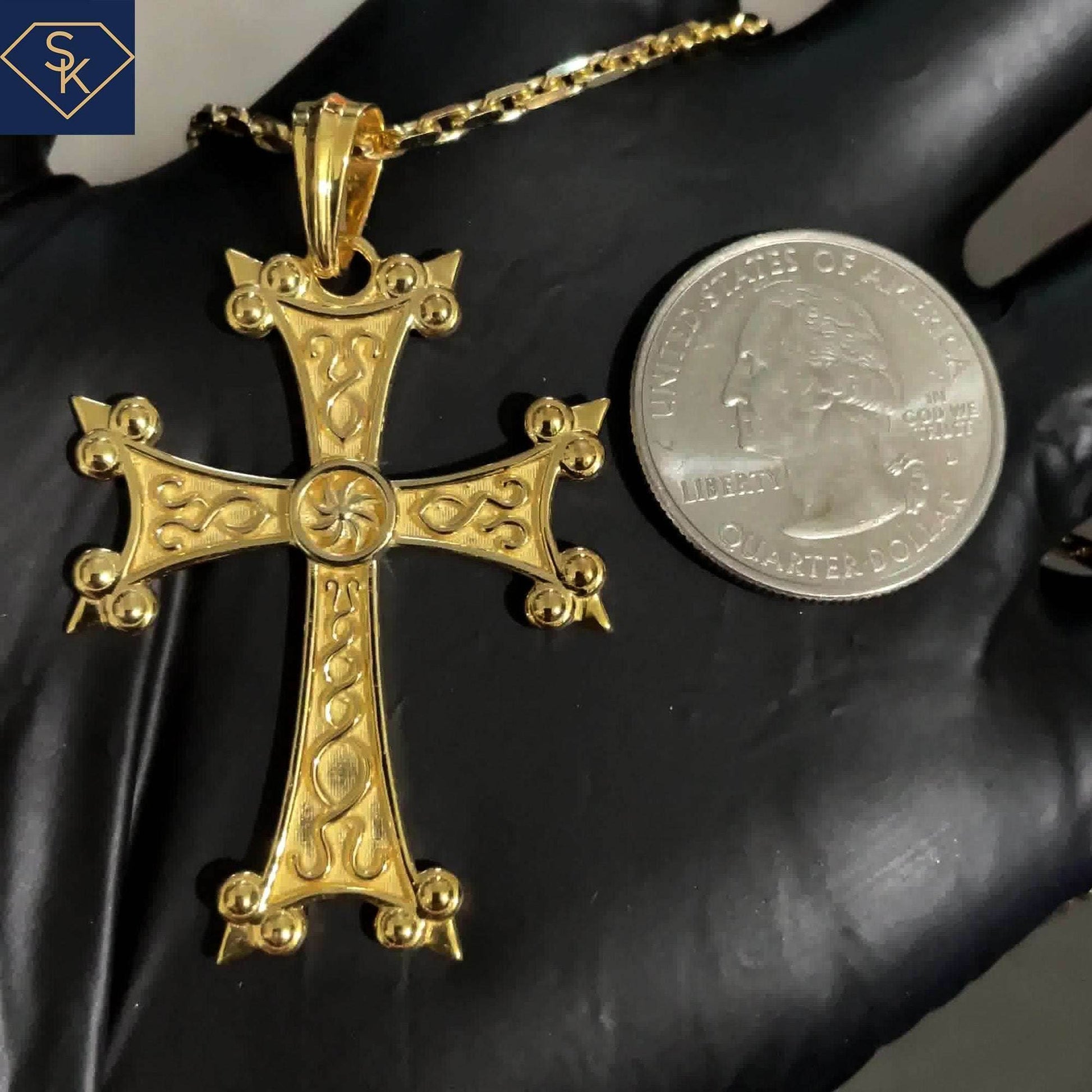 Cross Pendant - SK Custom Jewelry