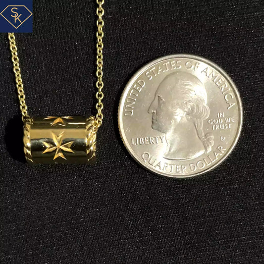 Cable Star Pendant