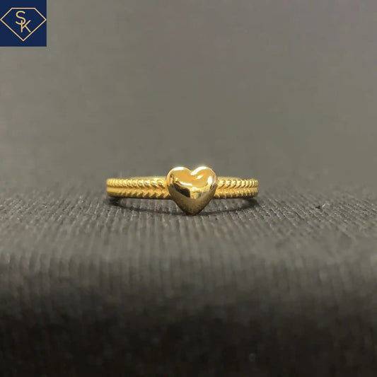 Rope Heart Ring