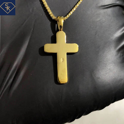 Diamond Classic Cross Pendant - SK Custom Jewelry