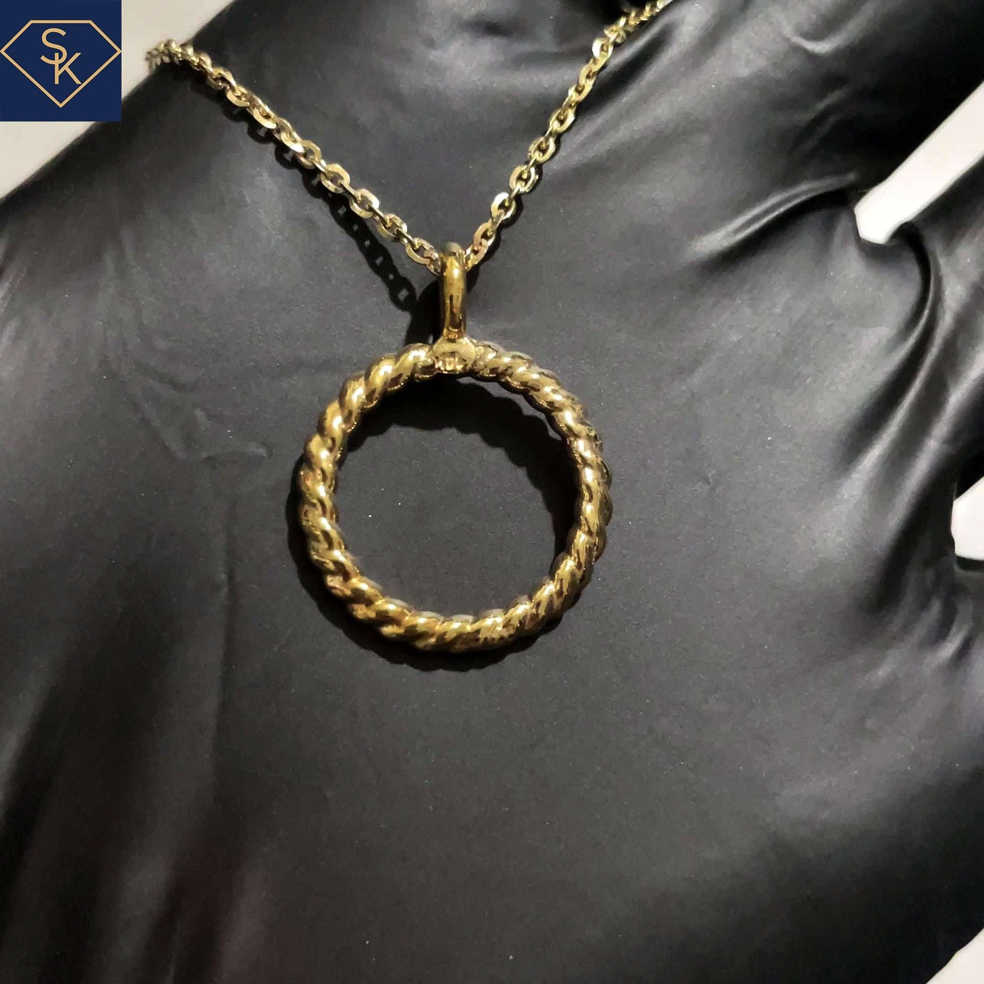 Eternal Rope Pendant - SK Custom Jewelry