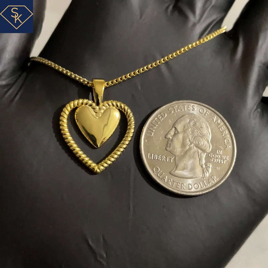 Infinite Heart Pendant - SK Custom Jewelry
