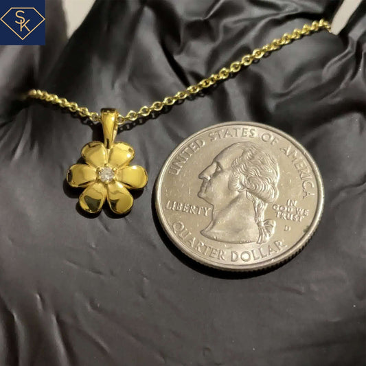 Happy Flower Pendant