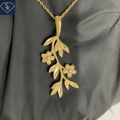 Dancing Flower Pendant - SK Custom Jewelry
