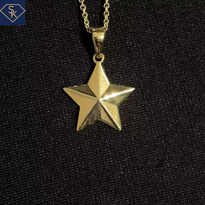 Gold Star Pendant