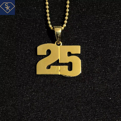 25 Anniversary Pendant - SK Custom Jewelry