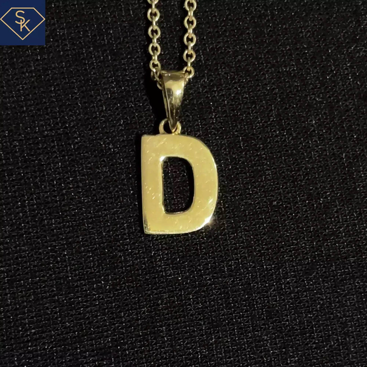 Mini Initial Charm - SK Custom Jewelry