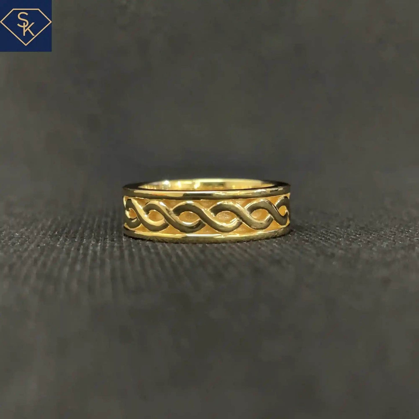 Rope Band - SK Custom Jewelry