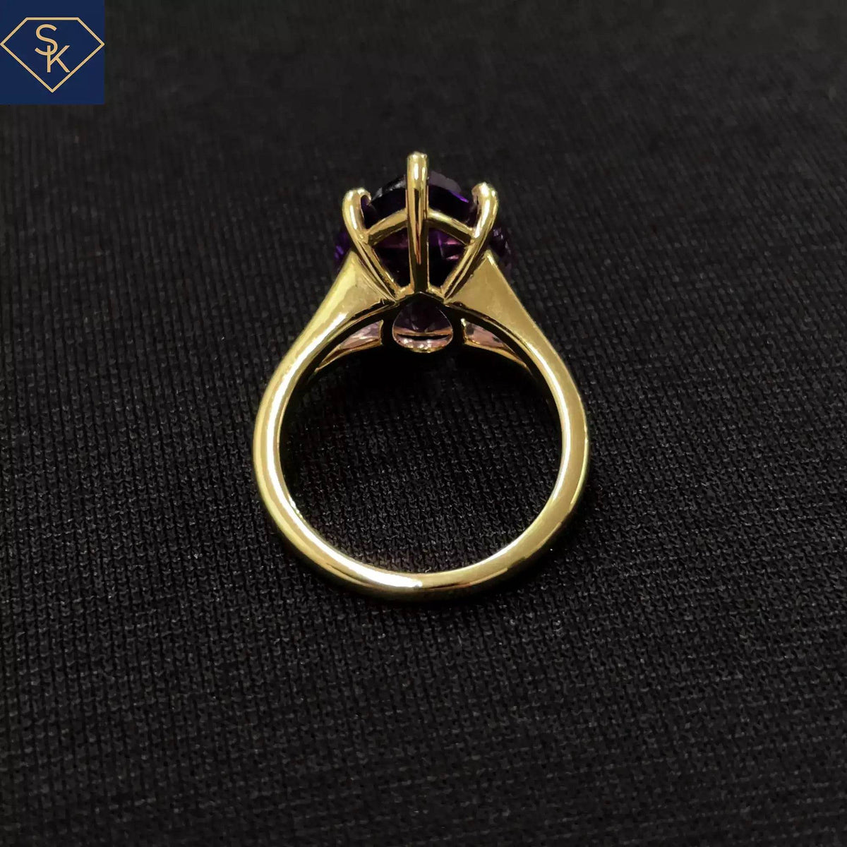 Amethyst Ring - SK Custom Jewelry