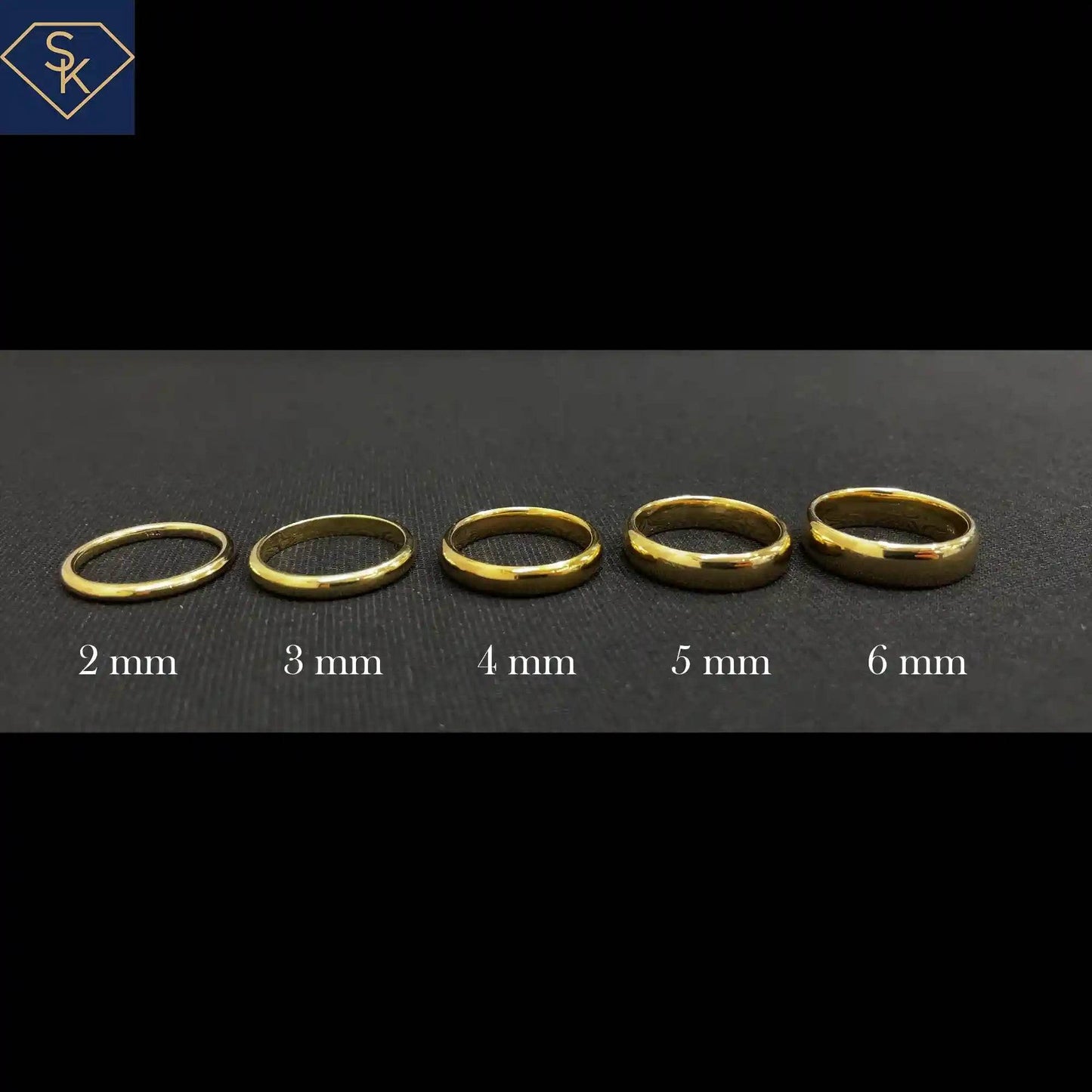 Classic Band 2MM - SK Custom Jewelry