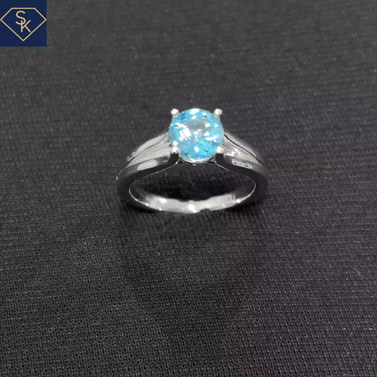 Blue Topaz Ring