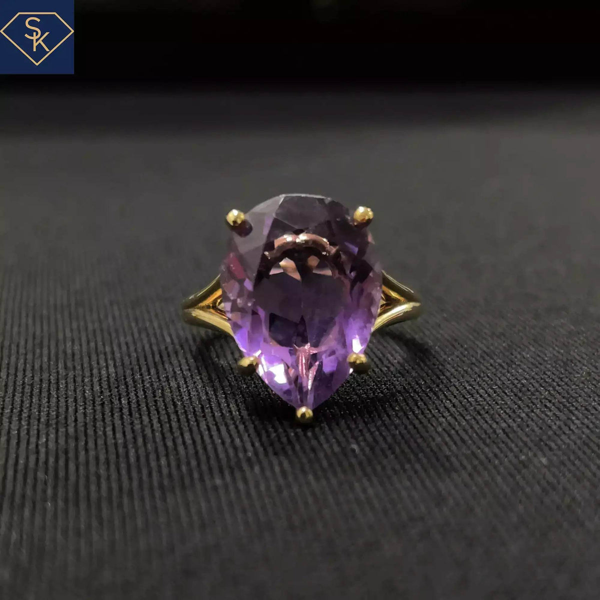 Amethyst Ring - SK Custom Jewelry