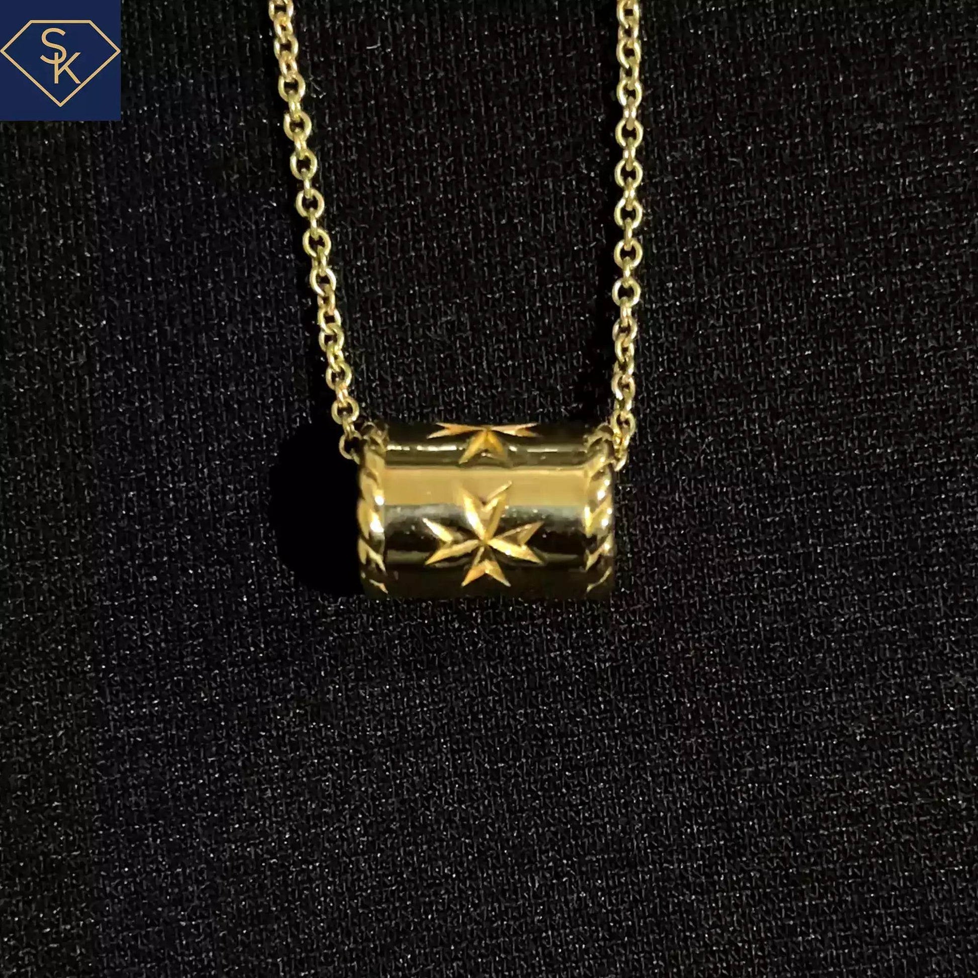 Cable Star Pendant - SK Custom Jewelry