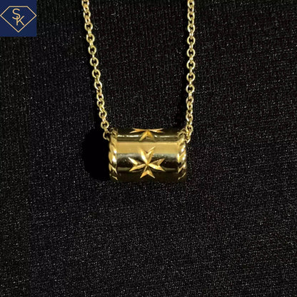 Cable Star Pendant - SK Custom Jewelry