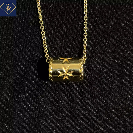 Cable Star Pendant