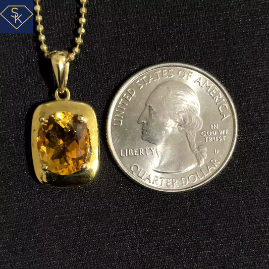 Citrine Pendant