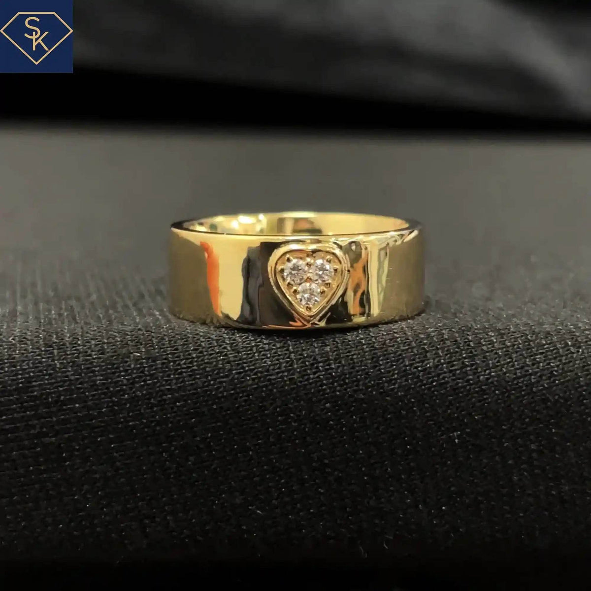 Heart Band - SK Custom Jewelry