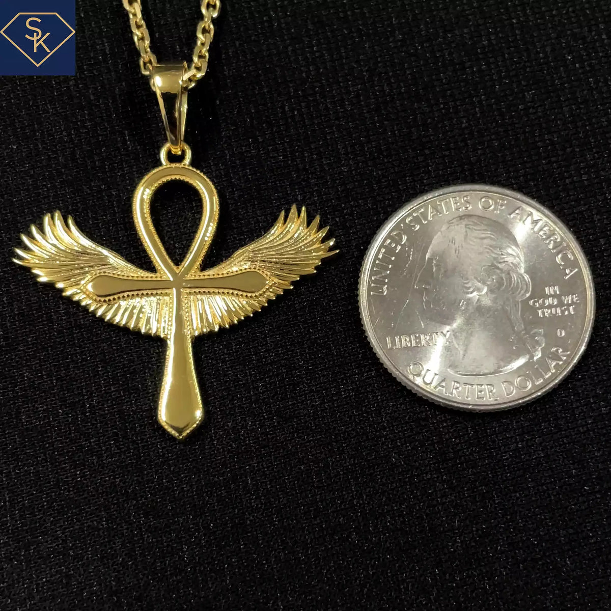 Angel Cross Pendant