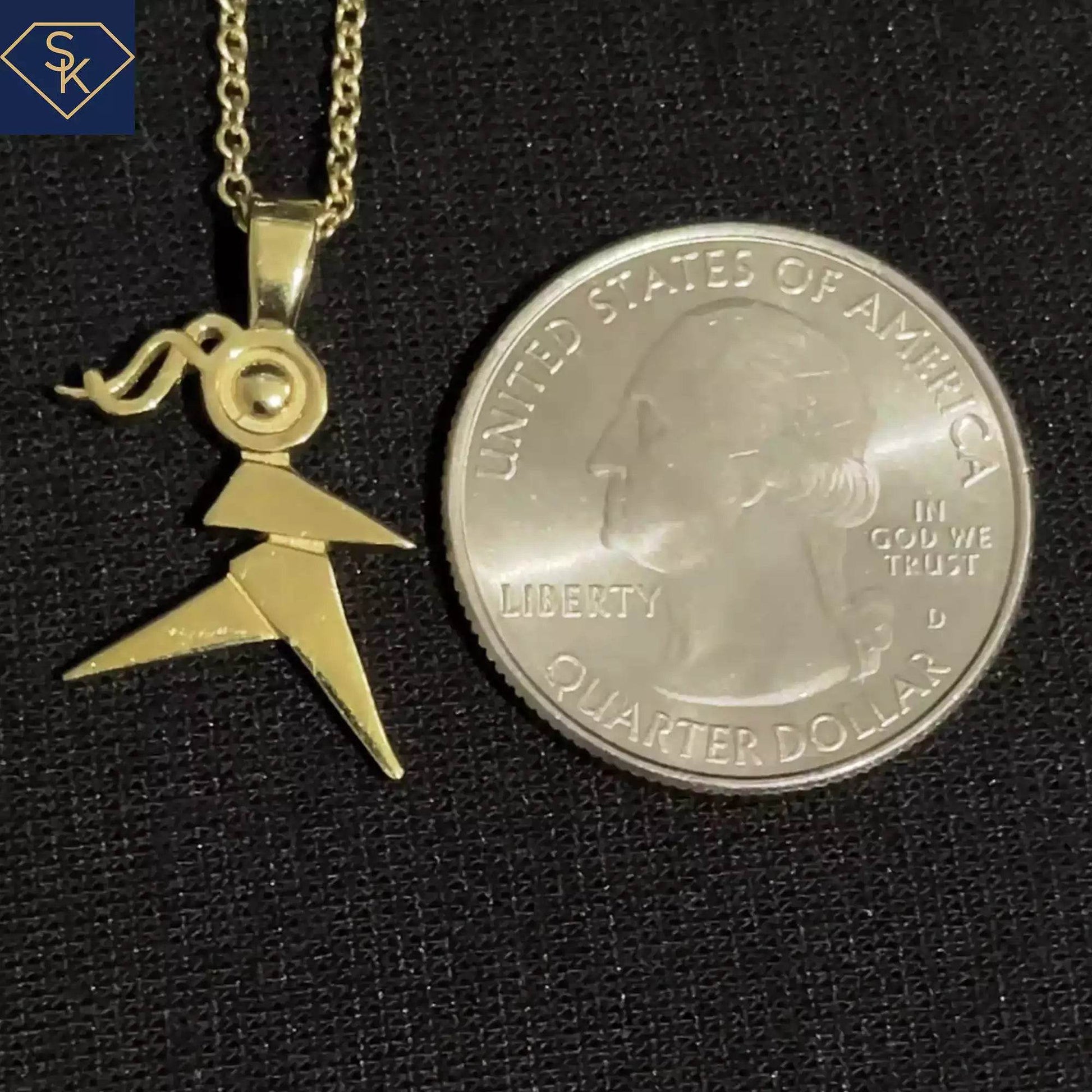 Lady Ballet Charm - SK Custom Jewelry