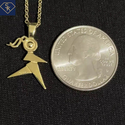 Lady Ballet Charm - SK Custom Jewelry