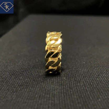 Flat Curb Ring - SK Custom Jewelry