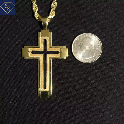 Fancy Cross Pendant