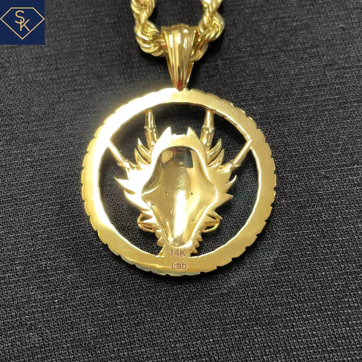 Infinite Diamond Dragon - SK Custom Jewelry