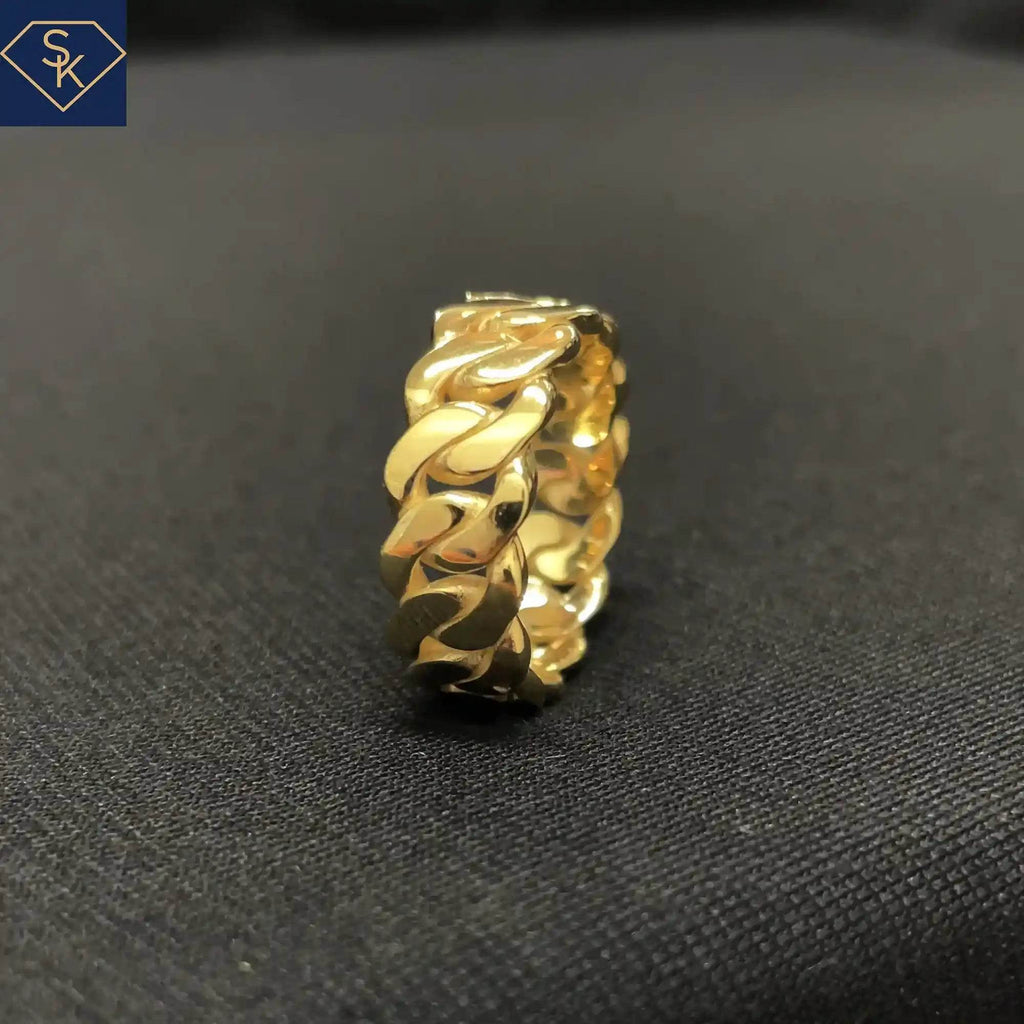 Flat Curb Ring - SK Custom Jewelry