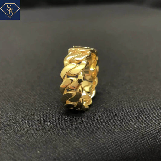 Flat Curb Ring - SK Custom Jewelry