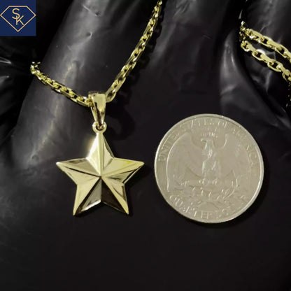 Gold Star Pendant