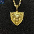 Imperial Lion Shield Pendant
