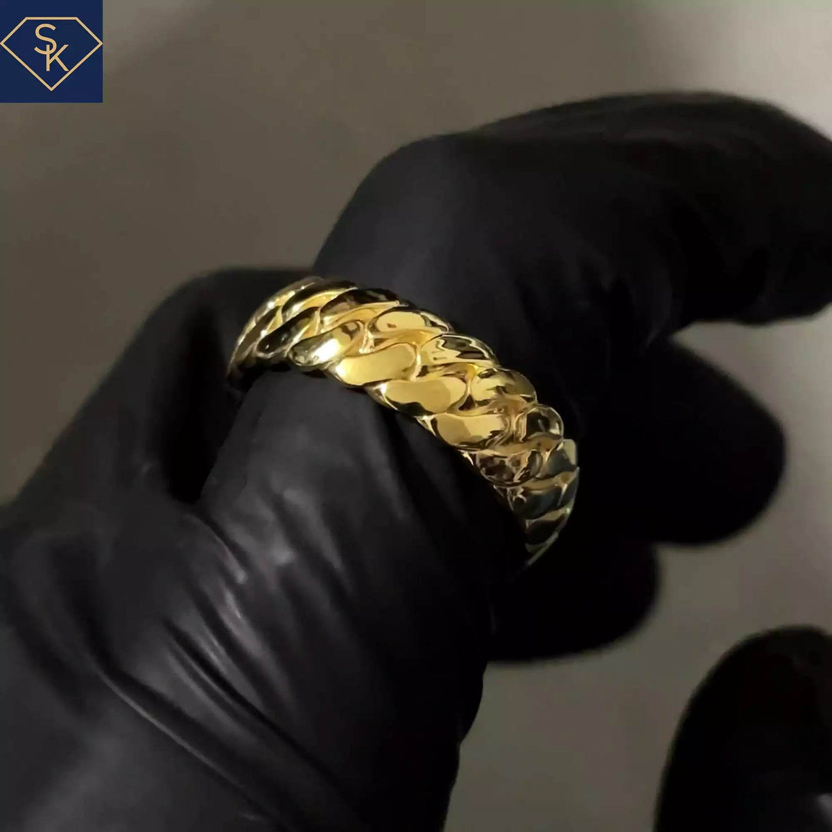 Comfort Fit Cuban Band - SK Custom Jewelry