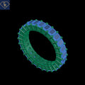 Eternity Shared Prong Band with Windows on the Profile- CAD Services