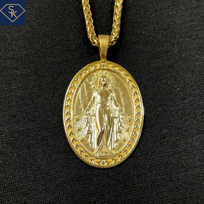 Large Virgin Mary Pendant