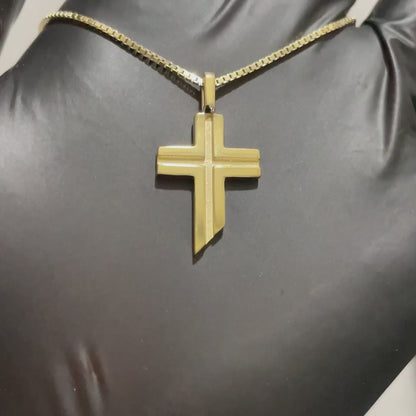Refined Cross Pendant