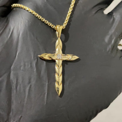 Diamond Cross Pendant