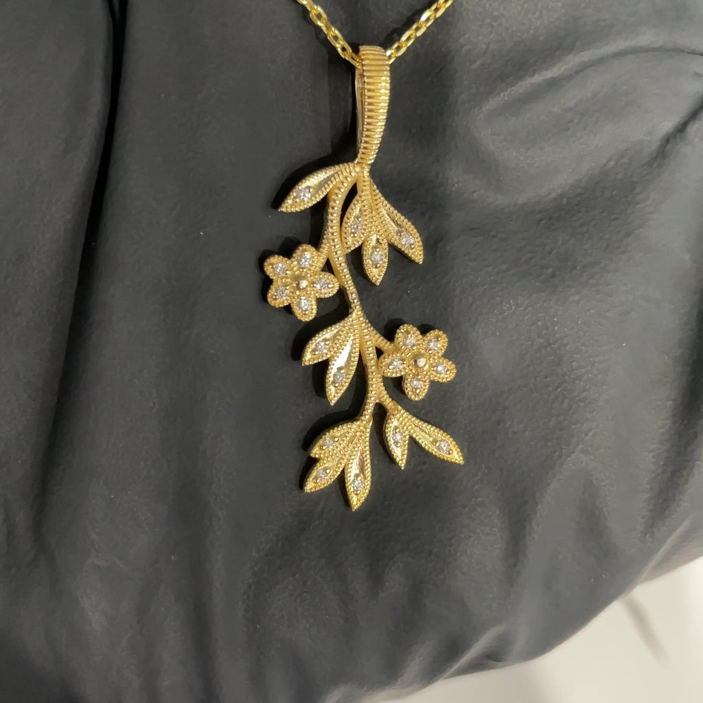 Dancing Flower Pendant