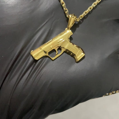 Hand Gun Pendant-Pistol Lover