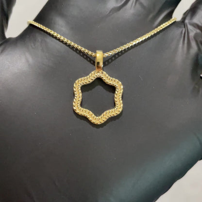 Double Ropes Pendant