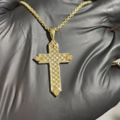 Decorative Cross Pendant