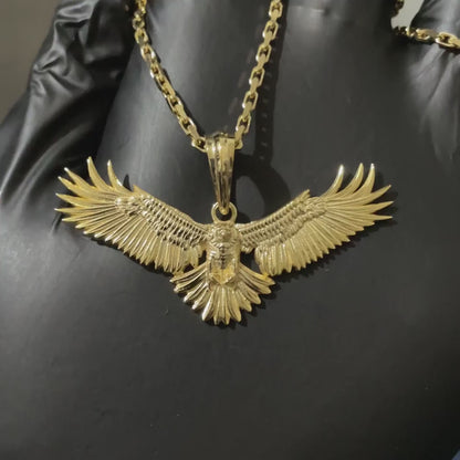 Golden Eagle Pendant